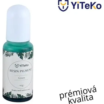Křišťálová barva do pryskyřice YiTeKo Green 07 10ml