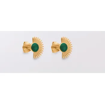 Gadget ENAMEL Copenhagen Studs, Soliel 42 Petrol Green
