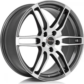 Alu kolo AVUS Alu Kola Avus Af9 6.5x16 5x115 ET40 Anthracite Polished 70.3