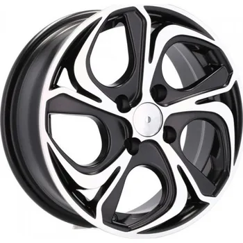 Alu kolo RACING LINE Alu kola Racing Line BY980 6.5x15 4x108 ET22 Mb - Polished + Black 65.1