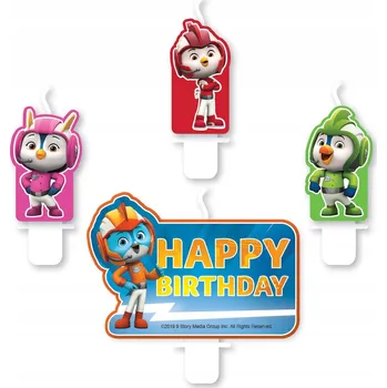 Dortová svíčka Narozeninové svíčky Top Wing 4 ks