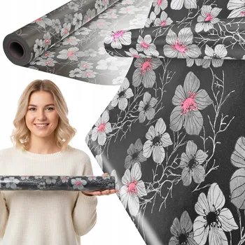 Balící papír DÁRKOVÝ BALICÍ PAPÍR 25 M MEGAROLE VÁNOČNÍ NAROZENINOVÝ OZDOBNÝ