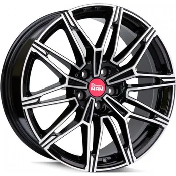Alu kolo MAM Alu Kola Mam B3N 8.5X19 5X120 ET35 Black Front Polish 72.6