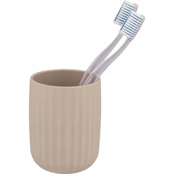 Držák na kartáček KELÍMEK DO KOUPELNY, NÁDOBKA NA KARTÁČKY béžová WENKO