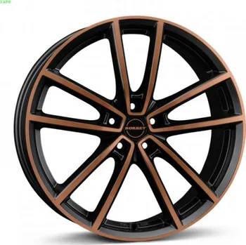 Auto-moto BORBET Alu kola BORBET W 8x18 5x112 ET40 Black Copper Polished Matt 66.6