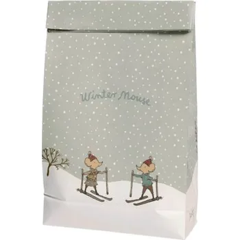 Dárková taška Vánoční dárkový sáček Winter Mouse