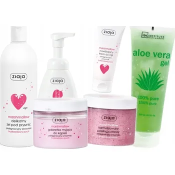 Kosmetická sada ZIAJA KOSMETICKÝ SET MARSHMALLOW + mini set DÁREK ZABALENÝ