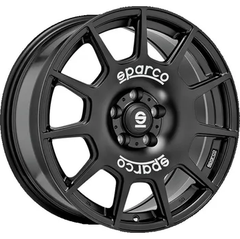 Disk SPARCO Alu Kola Sparco Terra 8x18 5x120 ET45 Matt Black White Lettering 65.1