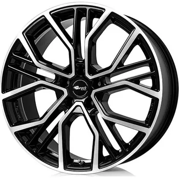 Alu kolo BROCK Alu Kola Brock B41 8.5x19 5x114.3 ET27 Schwarz Glanz Voll-Poliert (SGVP) 60.1