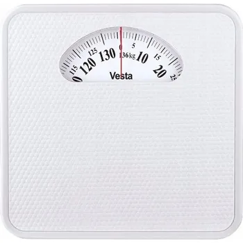 Osobní váha Tradiční mechanická osobní váha Vesta EBS05W do 136 kg, bílá
