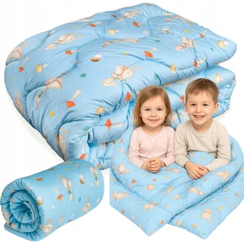 přikrývka Přikrývka 100x135 DĚTSKÁ do POSTÝLKY Bezpečná Antialergická KAČERKY