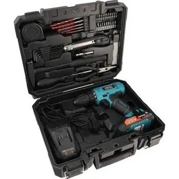 Aku vrtačka NAC CDB-1-LI-20V-TS 1x2Ah + příslušenství 49 dílů