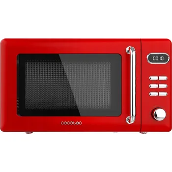 Mikrovlnná trouba Mikrovlnná trouba Cecotec Proclean Retro Red 700W