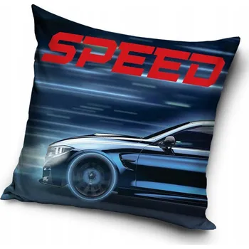 Polštář Potah na polštář Sportovní auto Rychlost 40x40 cm