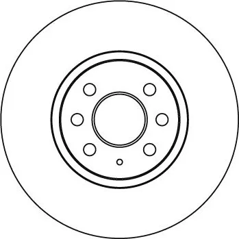 Brzdový kotouč Brzdový kotouč MOTAQUIP LVBD1073Z