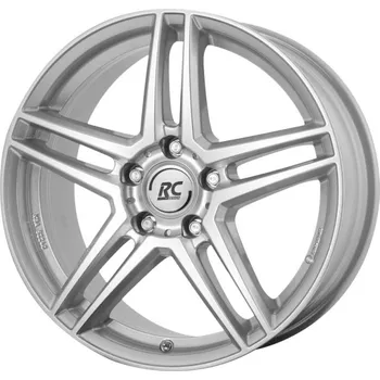 Alu kolo BROCK Alu Kola Brock RC design RCD17 6.5x17 5x112 ET38 Kristallsilber (KS) 66.6