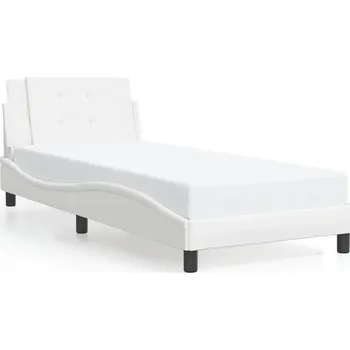 Postel Jednolůžková postel imitace dřeva GV1 80x200 bílá