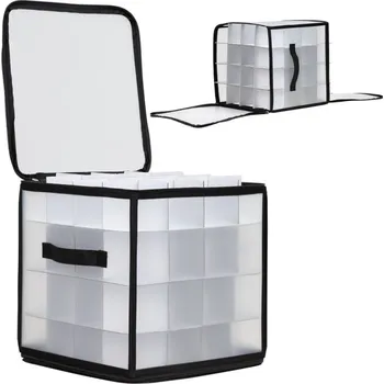 úložný prostor na hračky Úložný box na vánoční ozdoby 30x30x 30 cm SPRINGOS CA1468