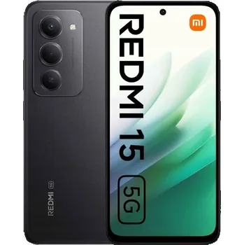Mobilní telefon Smartphone Xiaomi Redmi 15 5G, 4 GB/128 GB, barva Midnight Black