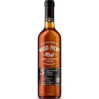 Medovina Augustowska Miodosytnia - Augustowski Późny "pozdní" (Miód Pitny Trójniak) - 0,75 l 12%, sklo