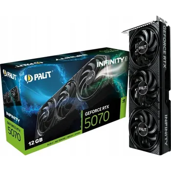 Grafická karta Grafická karta Palit GeForce RTX 5070 Infinity 3 12GB GDDR7 DLSS4