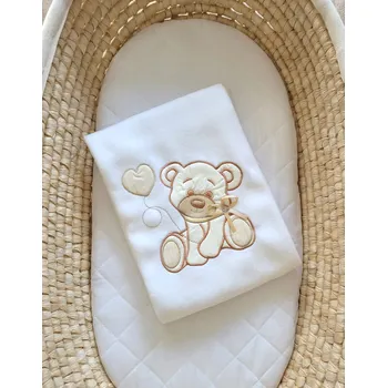 Dětská deka Dětská deka My Sweet Baby 70 x 100 cm bílá