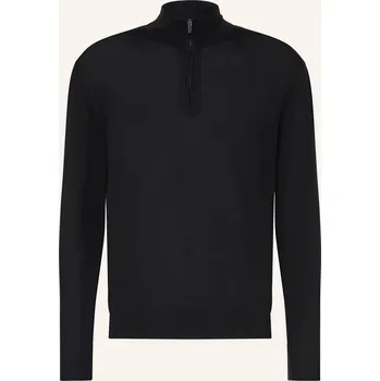 Pánský svetr Paul & Shark Pánský Troyer Z Merino Vlny, černá, XXL