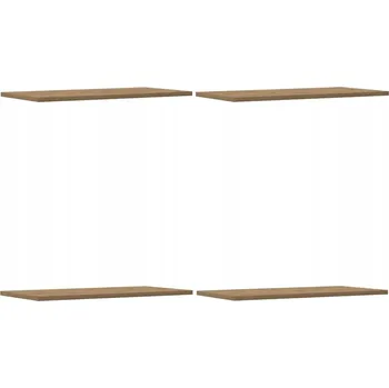 police Nástěnná police dub artisan 60 x 30 x 1,5 cm, 4 ks