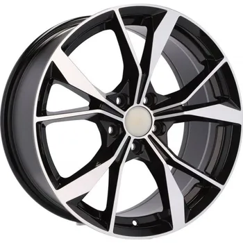 Alu kolo RACING LINE Alu Kola Racing Line B5808 8.0X18 5X112 ET41 Mb - Polished + Black 57.1