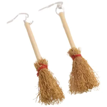 Karnevalový doplněk dovoz Náušnice košťata