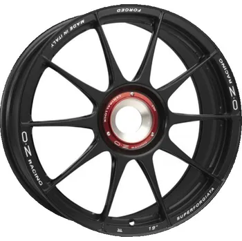 Alu kolo OZ Alu Kola Oz Superforgiata Cl 12x21 15x130 ET70 Matt Black Con Scritte Di Fresatura 84.1