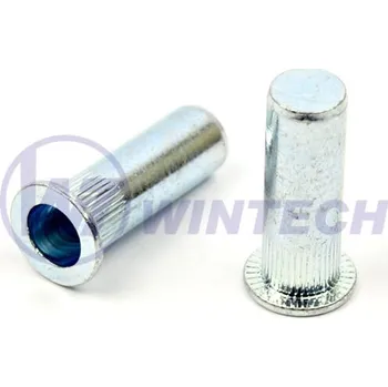 Matice Nýtovací matice hladká M5 uzavřená, ZB Balení: 100 ks FNEA005030BO1