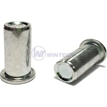 Matice Nýtovací matice hladká M6 uzavřená, ZB Balení: 500 ks FNEA006023BO0