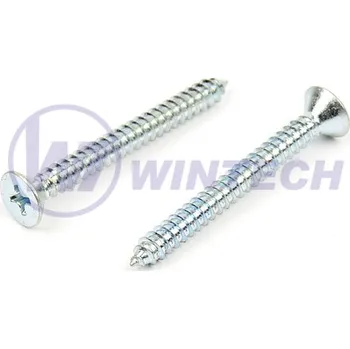 Spojovací materiál WINTECH Šroub DIN 7982 C PH 4,8 x 80 ZB 200ks Balení: 200 ks CBGDB48080BFK5K