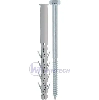 Spojovací materiál FRIULSIDER Hmoždinka TUP4 8x100 s 6HR vrutem Balení: 50 ks NDEEM08100CFO0