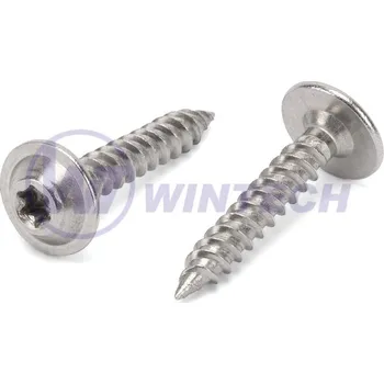 Šroub WINTECH Samovrt. šroub s talíř. hlavou 4,2 x 25, TX20, A2 Balení: 500 ks SCC0L42025A4K