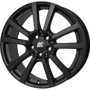 Disk BROCK Alu Kola Brock RC design RC25 8.5x19 5x112 ET42 Schwarz Klar Matt (SKM) 66.6