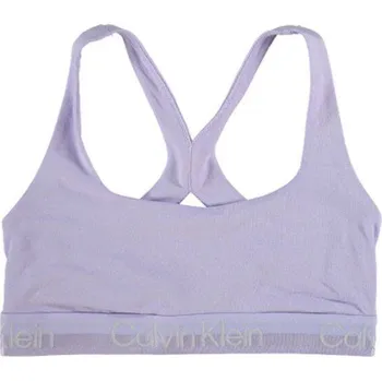 Podprsenka Dámská sportovní podprsenka Calvin Klein 001QF6684O C9V VERVAIN LILAC Velikost: M