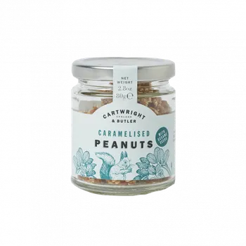 Cartwright & Butler Caramelised Peanuts Karamelizované arašídy v sezamu, 80 g
