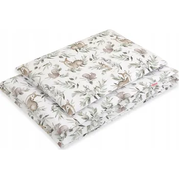 Povlečení Povlečení pro děti 2dílné bavlněné 120x90 cm - woodland olive - wood