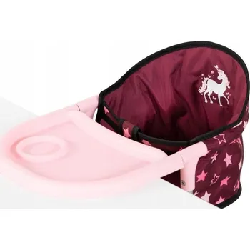 Doplněk pro panenku SEDÁTKO/ŽIDLIČKA NA STŮL PRO PANENKY