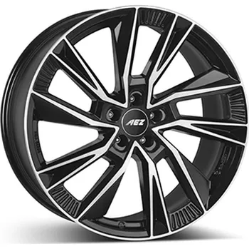 Alu kolo AEZ Alu Kola Aez Havanna 8.5x21 5x112 ET35.5 Glossy Black Front-Polished 66.6