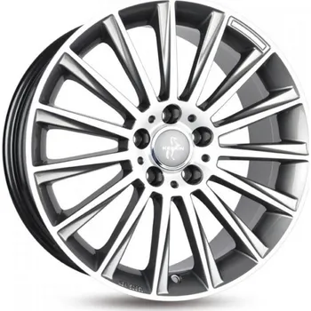 Alu kolo KESKIN Alu Kola Keskin Kt18 7X17 5X112 ET38 Palladium Front Polish 66.6