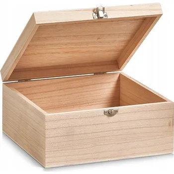 Úložný box Zeller 15126 hnědá Krabice s víkem