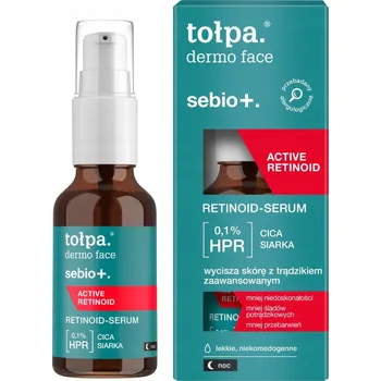Pleťové sérum Tołpa Dermo face SEBIO+ aktivní retinoidové sérum 30 ml