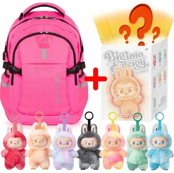 Obraz Vícekomorový Školní batoh Bivacc růžový, 25 l