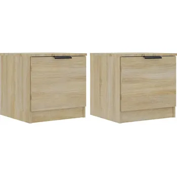 Noční stolek Noční stolek dub sonoma 40 x 39 x 40 cm, 2 ks