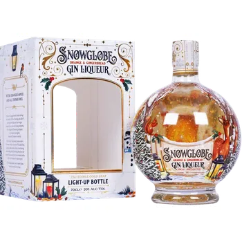 Likér Snow Globe Orange & Gingerbread 20 % 0,7 l