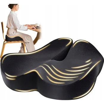 Polštář Ortopedický polštář na sezení do kanceláře, auta, domů, na židli