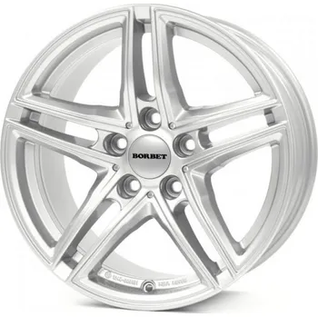 Alu kolo BORBET Alu kola BORBET XR 6.5x16 5x112 ET22 Brilliant Silver 66.6